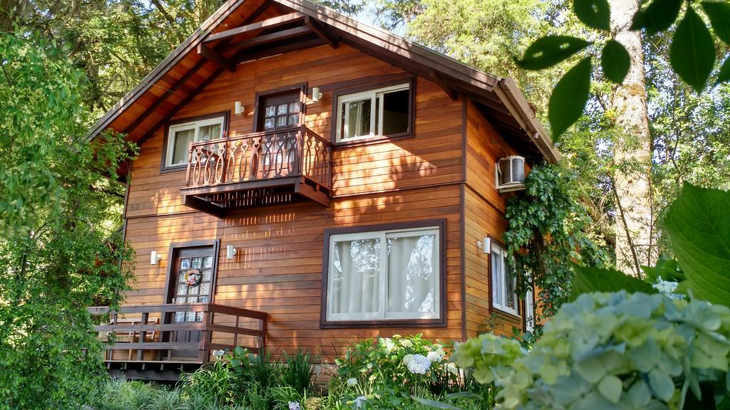 Sobrado Estilo Alemao Villa Canela Bagian luar foto